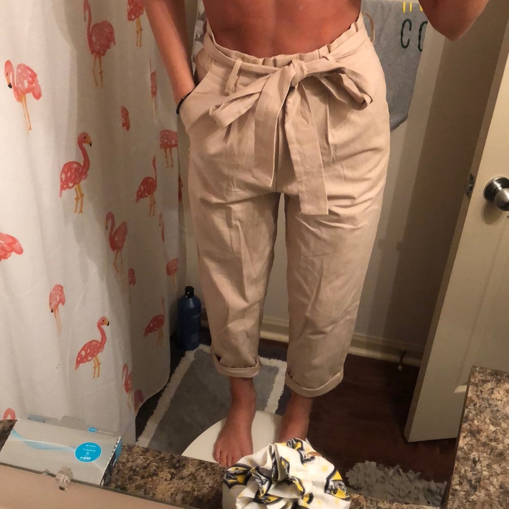 paper bag pants